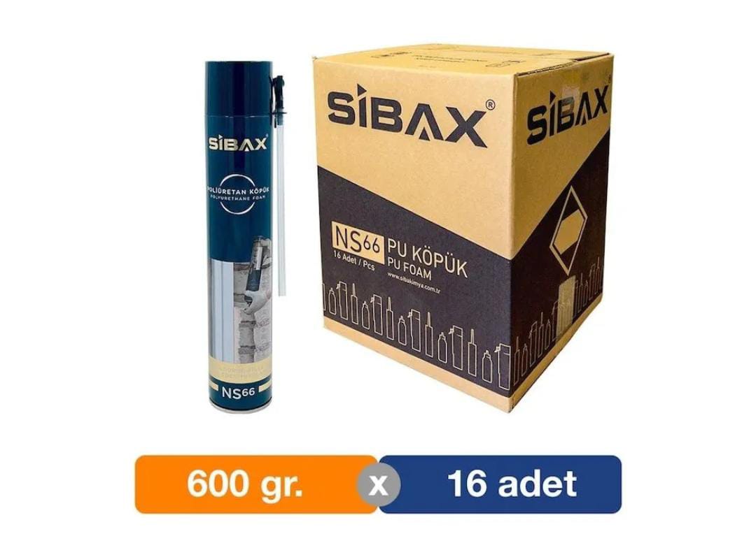 SİBAX KÖPÜK 600GR PU POLİÜRETAN