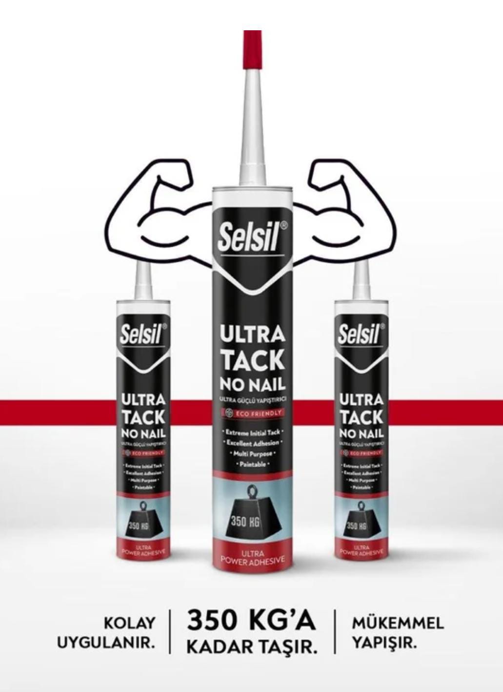 SELSİL KORNİŞ YAPIŞTIRICI 290ML HIGH - ULTRA TACK