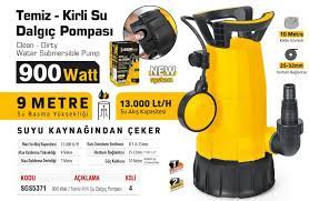 SGS Dalgıç SU Pompası  Kirli 900Watt 5371