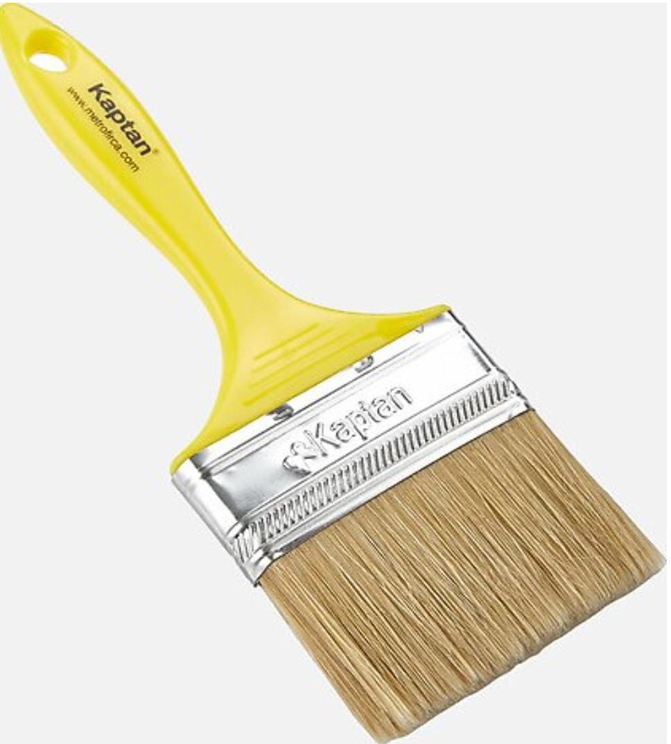 LÜX KESTİRME FIRÇA  NO 4 PLASTİK SAPLI