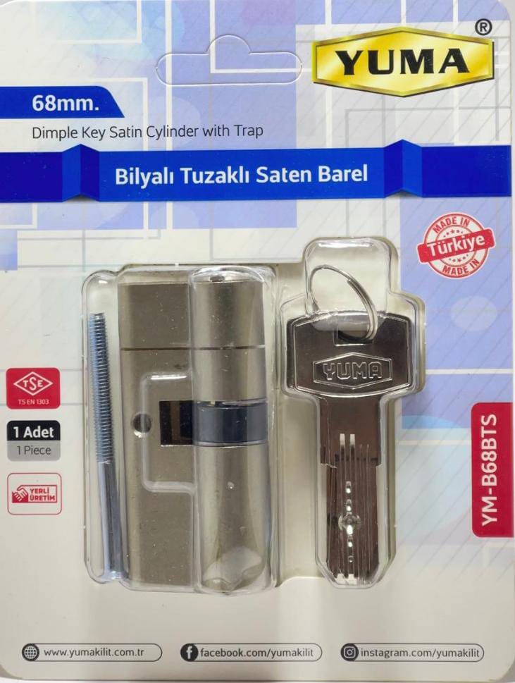 YUMA TUZAKLI BİLYALI BAREL 68MM B68BTS