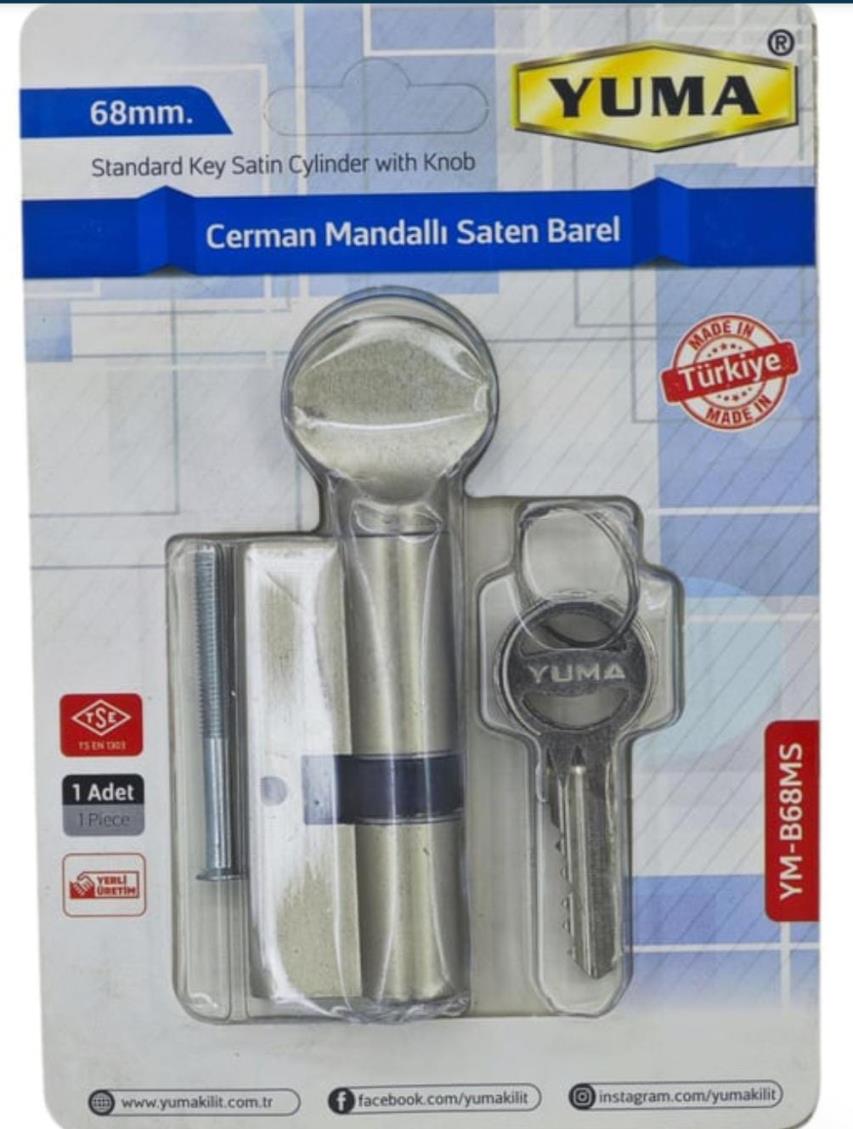 YUMA TUZAKLI BİLYALI MANDALLI BAREL 68MM B68BTBS