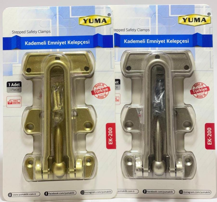 YUMA EMNİYET KELEPÇESİ SATEN 702 - SARI 701