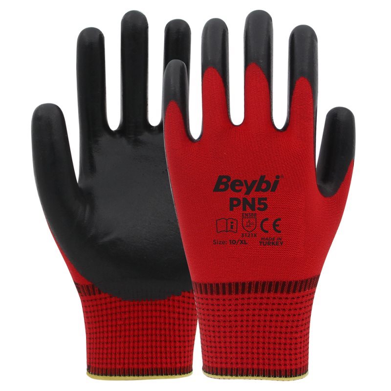 BEYBİ ELDİVEN PN5 KIRMIZI SİYAH
