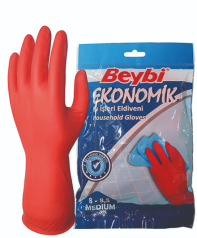 Beybi Lastik Bulaşık Eldiveni NO 8.5-9.5-10  