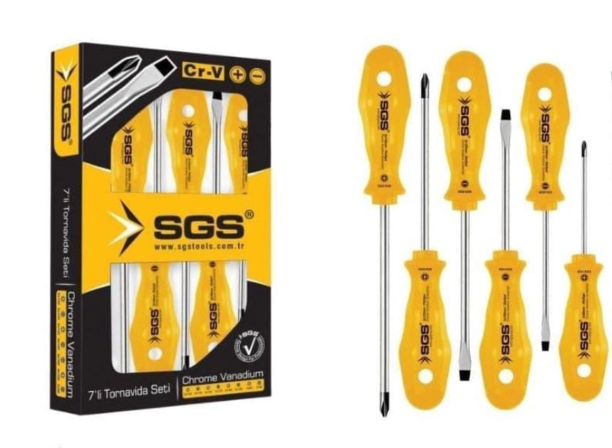 SGS Tornavida 6x125 Yıldız - düz
