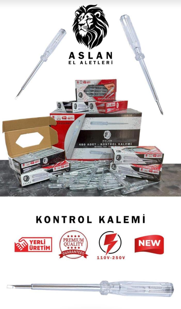 KONTROL KALEMİ DÜZ YERLİ