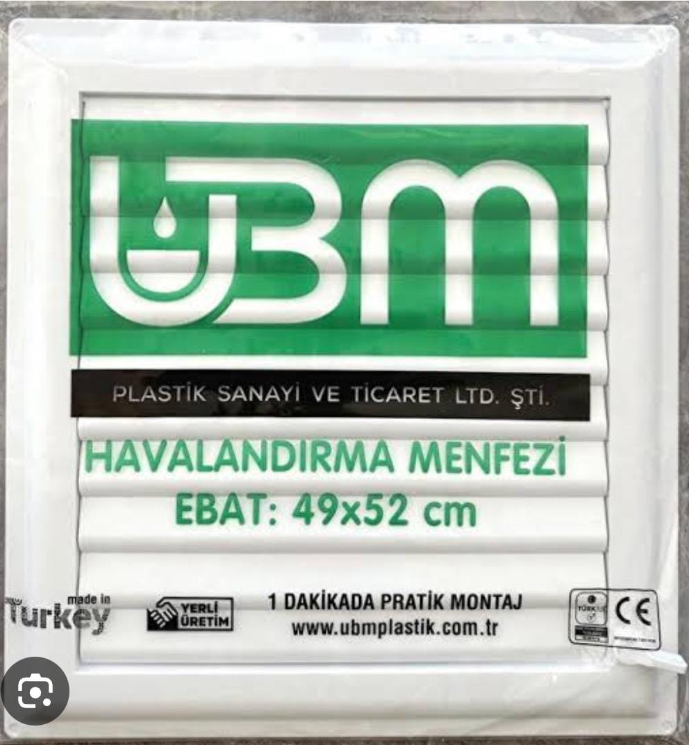 HAVALANDIRMA MENFEZ BANYO WC 45X48 UBM