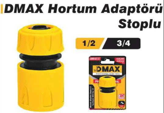 Hortum ve sulama Tabancası  Adaptörü 1/2 BY