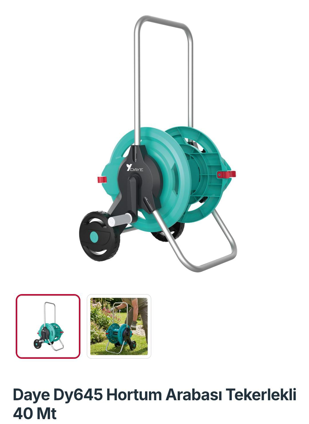 DAYE HORTUM SARMA MAKARASI-ARABASI 40MT TEKERLEKLİ