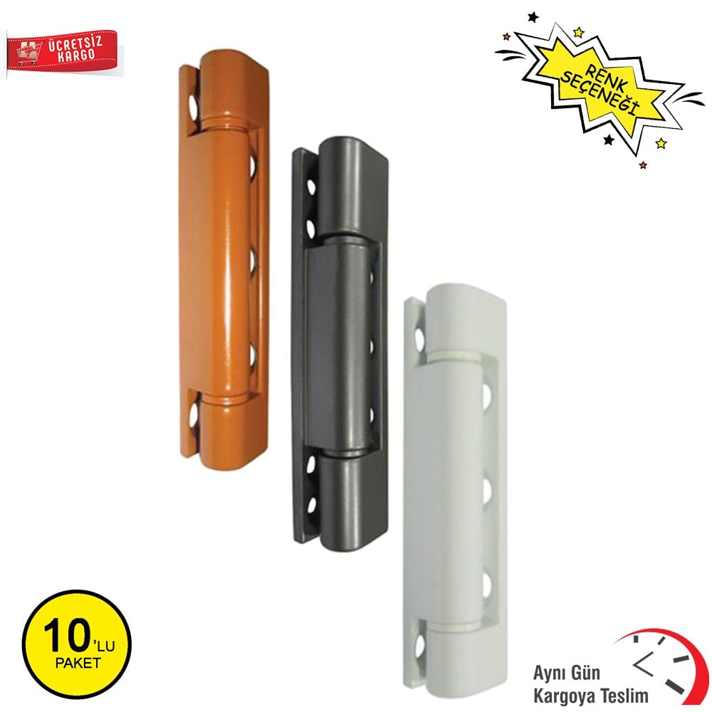 PİMAPEN MENTEŞESİ BEYAZ METAL PCV KAPLI 90 KAPI