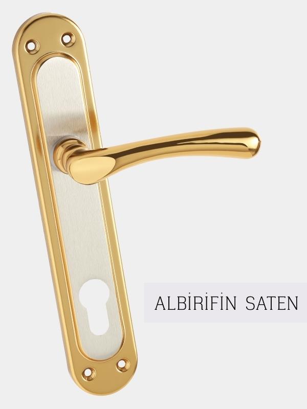 Kumru Kapı Kolu Alb Saten Wc