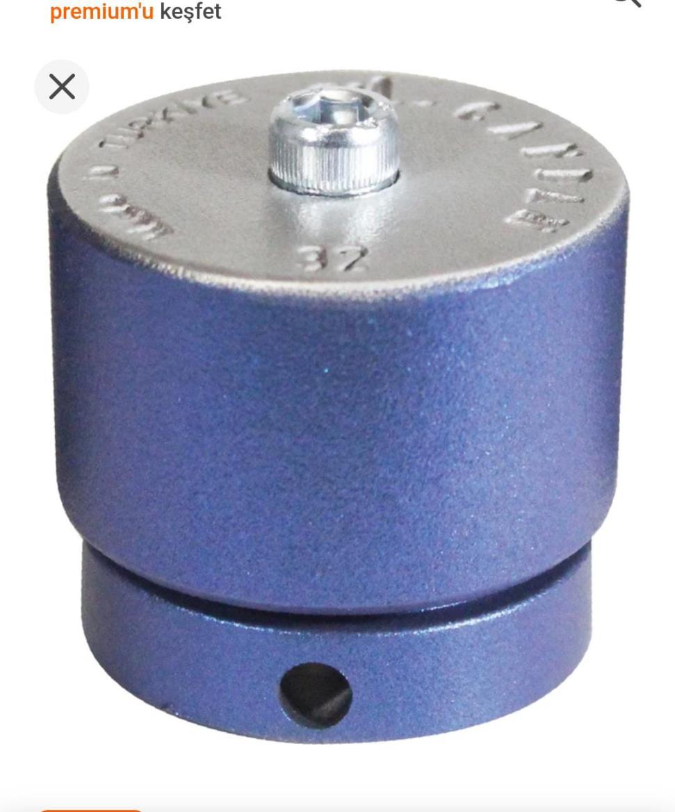 CANDAN BORU PAFTASI 20MM MAVİ