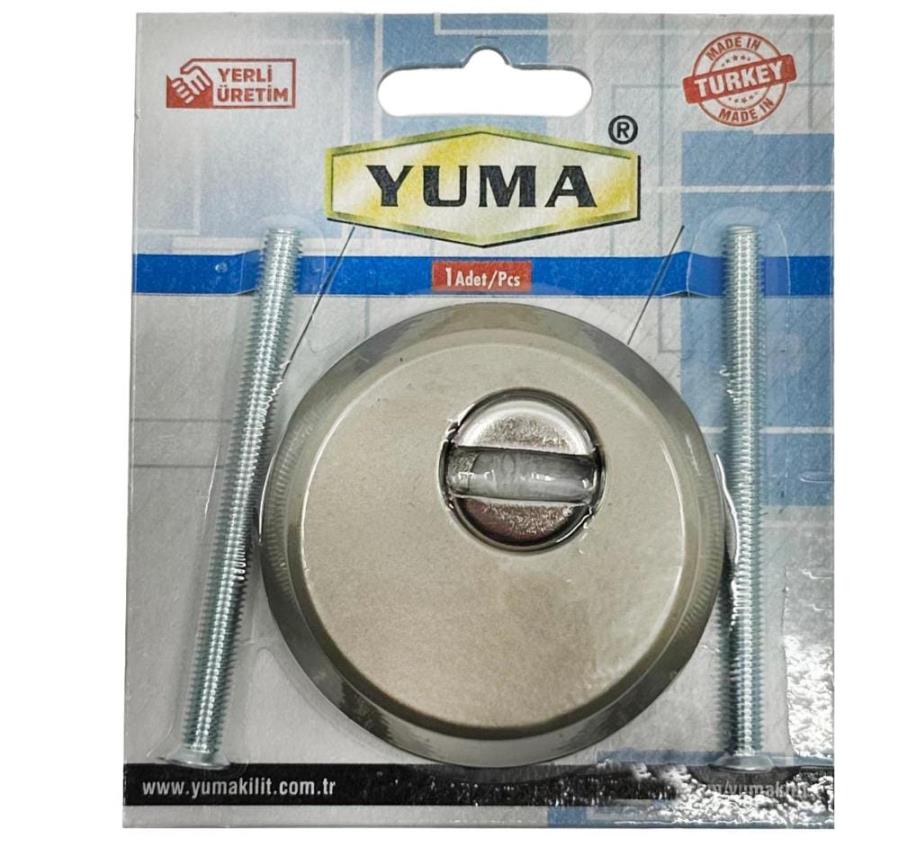 YUMA ÇELİK KAPI ROZETİ SATEN 721V