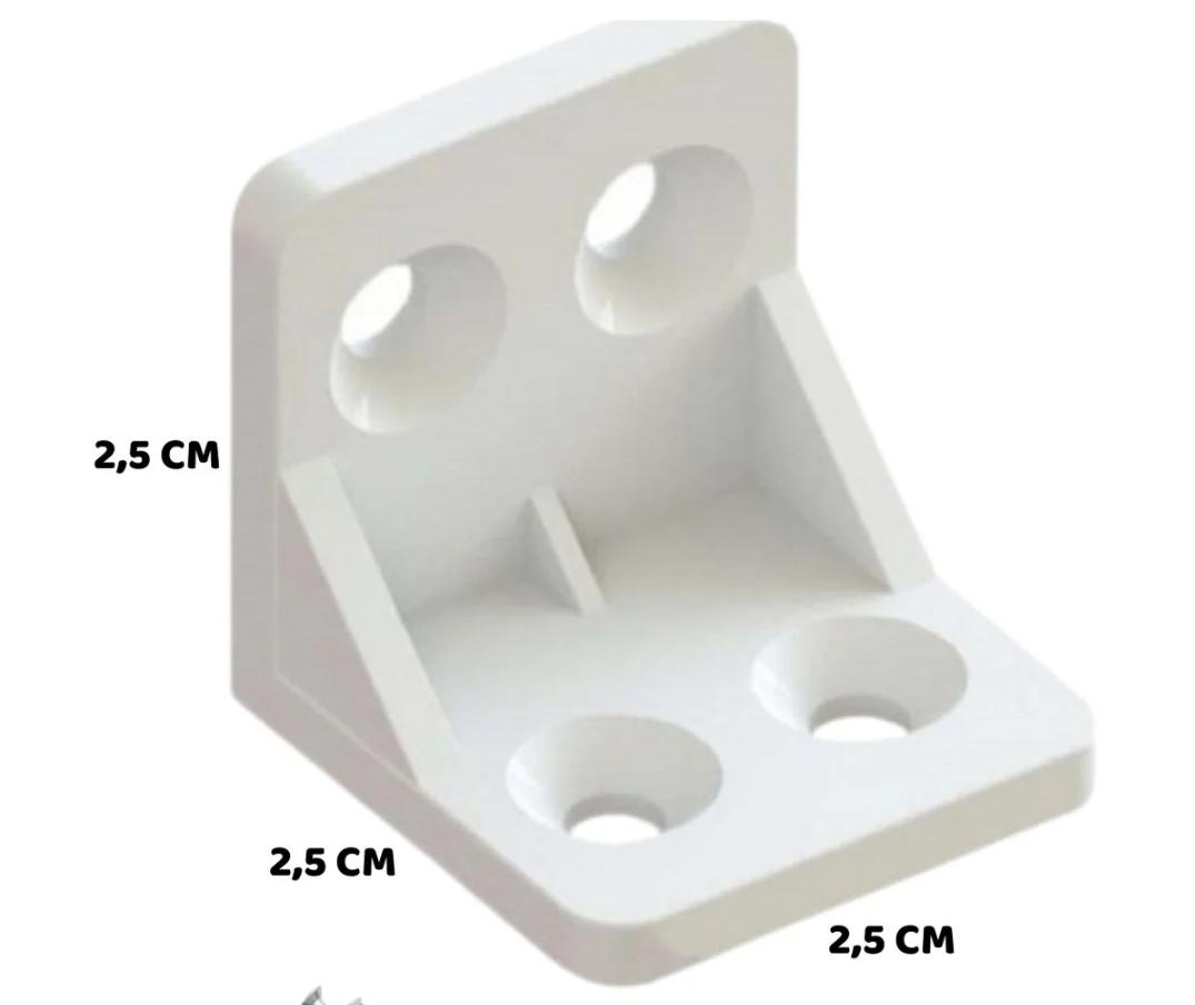 PLASTİK L KÖŞE BEYAZ