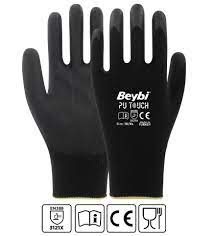 BEYBİ ELDİVEN PU TOUCH SİYAH