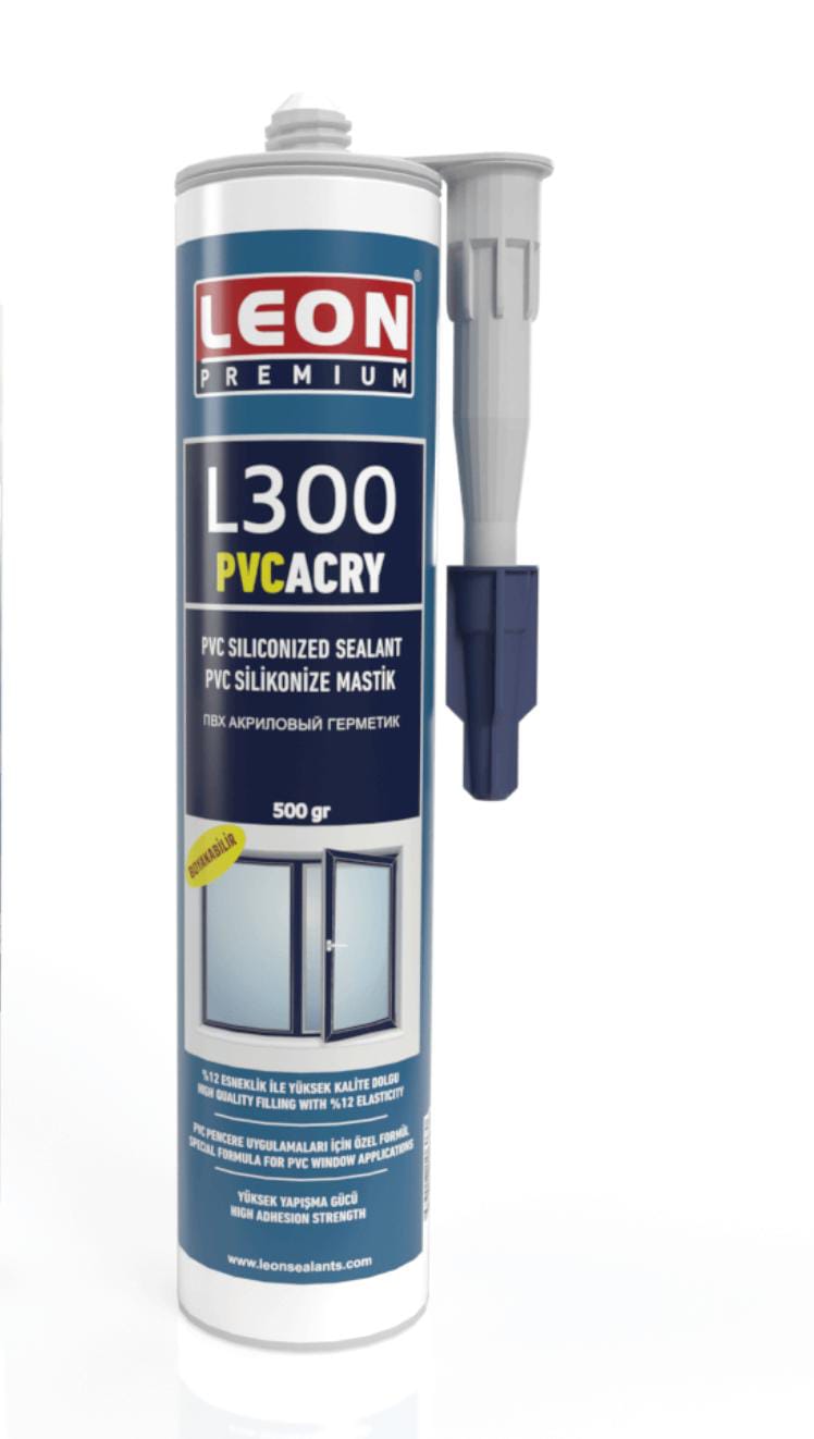 MASTİK BEYAZ SİLİKONİZE AKRİLİK LEON 450gr L300