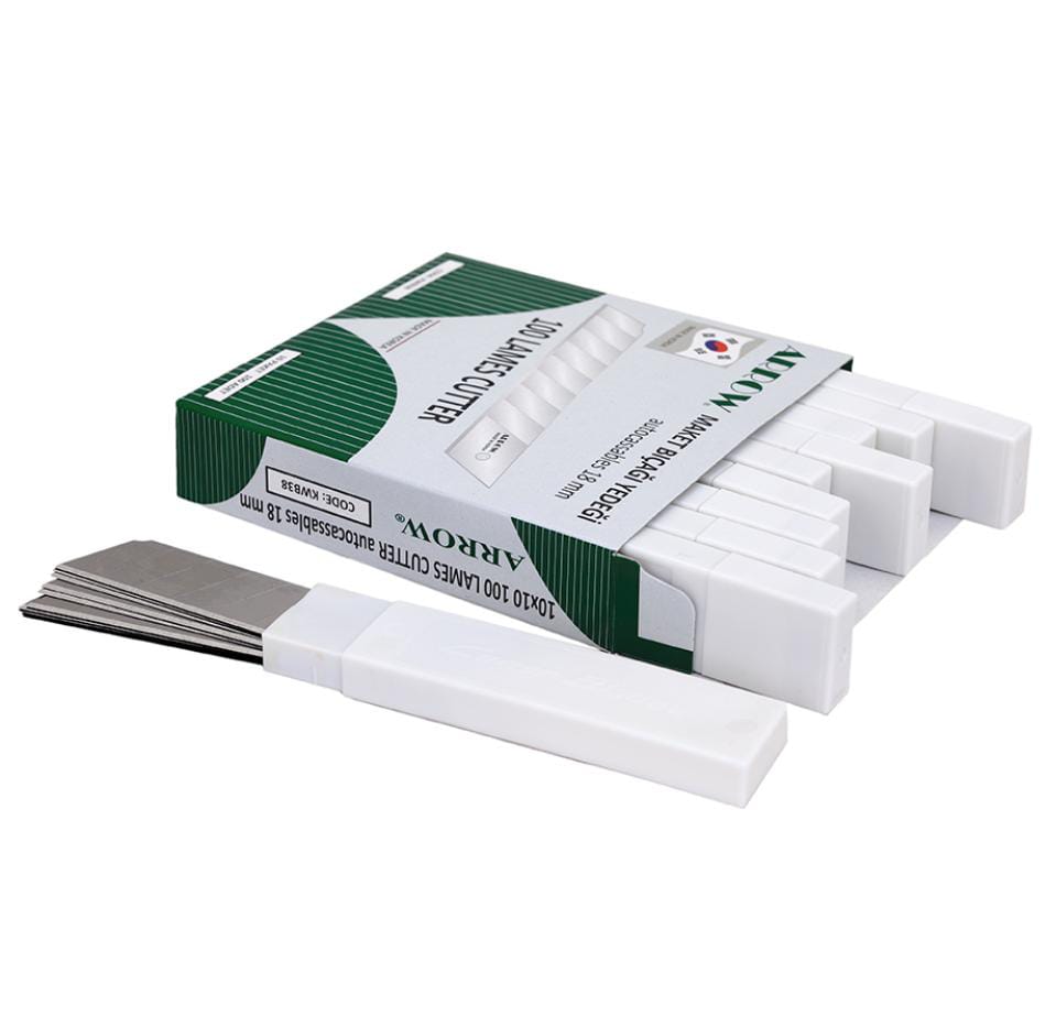 ARROW FALÇATA  AĞZI MAKET BIÇAĞI YEDEĞİ GENİŞ SÜPER KALİTE 100LÜ