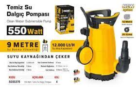 SGS Dalgıç TEMİZ SU Pompası 550 Watt  