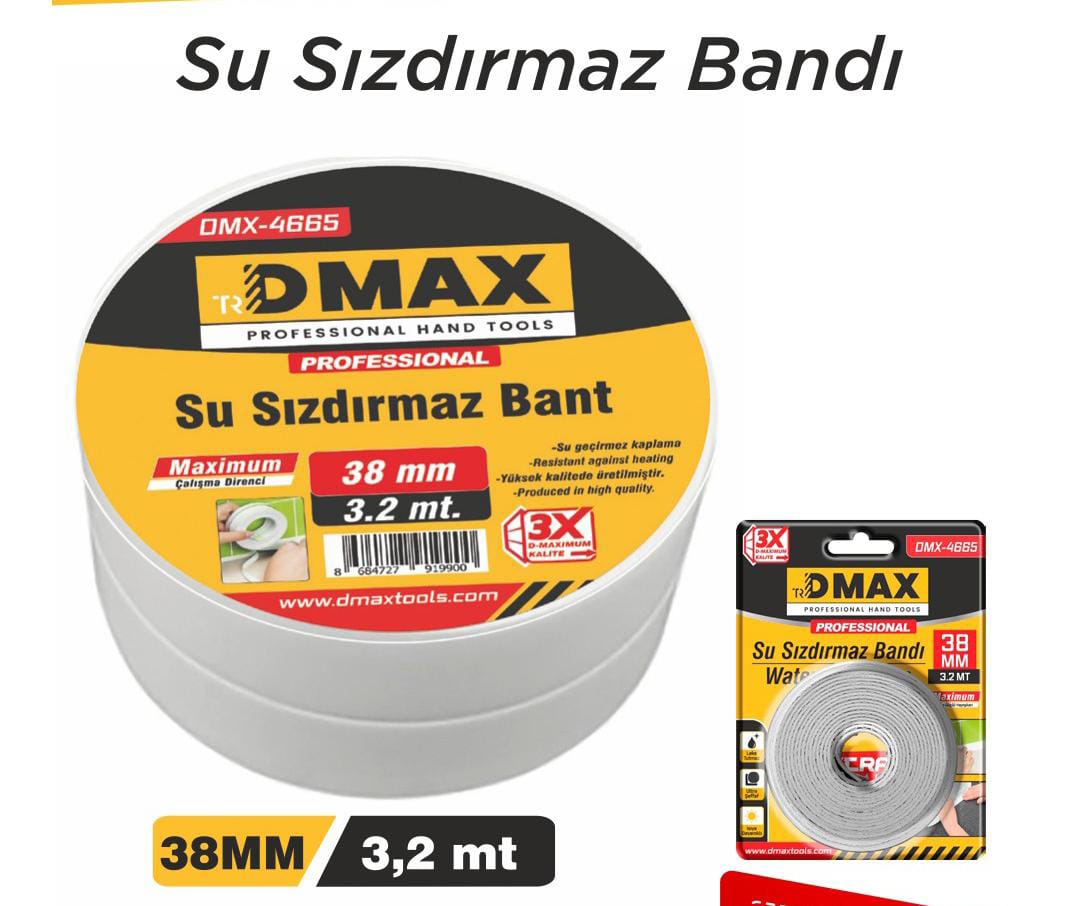 SIZDIRMAZLIK BANDI 38MM 3.2MT DMAX