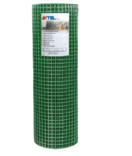 Yeşil Pvc kaplı puntalı çit teli 50/100 KALIN