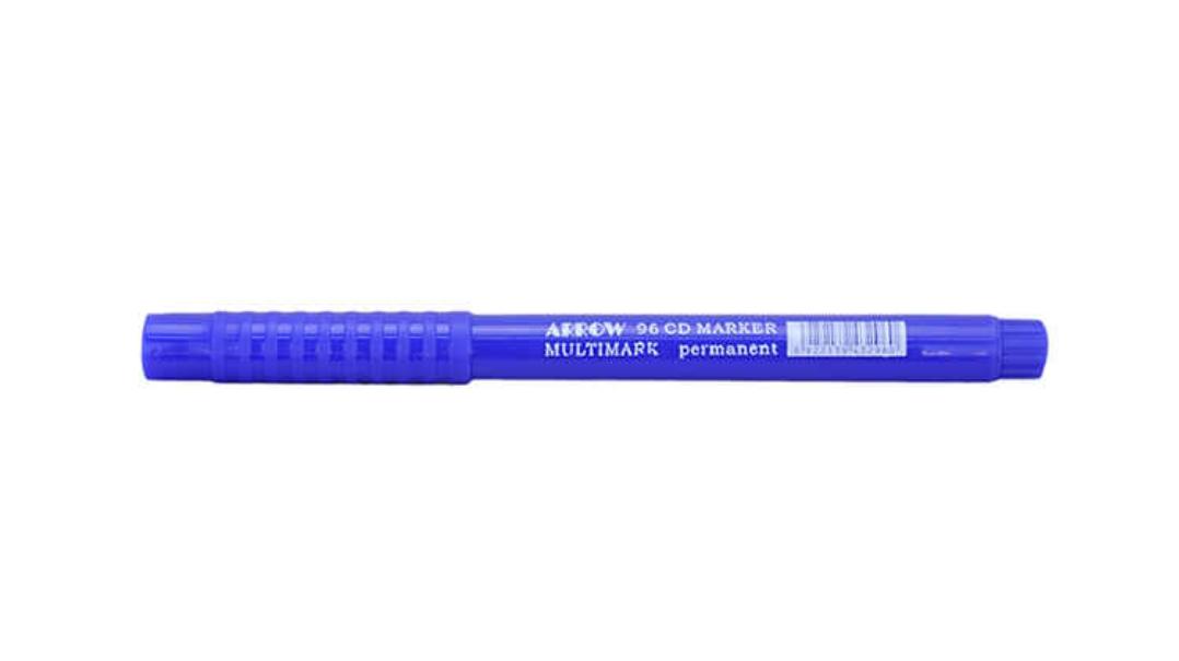 KEÇELİ KOLİ KALEMİ İNCE SİYAH MAVİ 1.KALİTE ARROW 