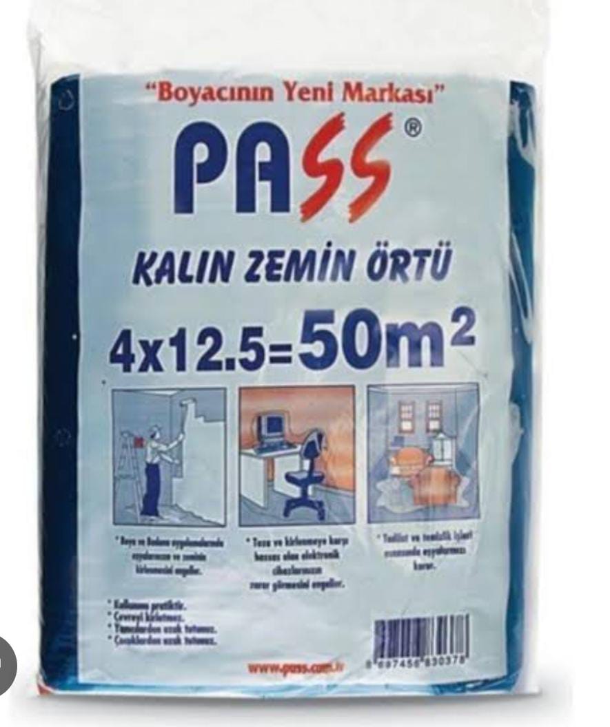 PASS 506K KALIN ZEMİN ÖRTÜ 50m²
