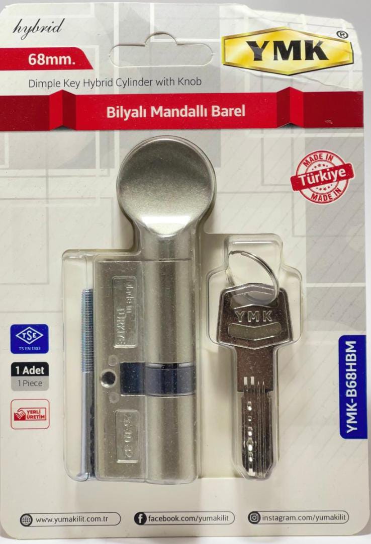 YUMA YMK BİLYALI BAREL MANDALLI 68MM B68HBMS