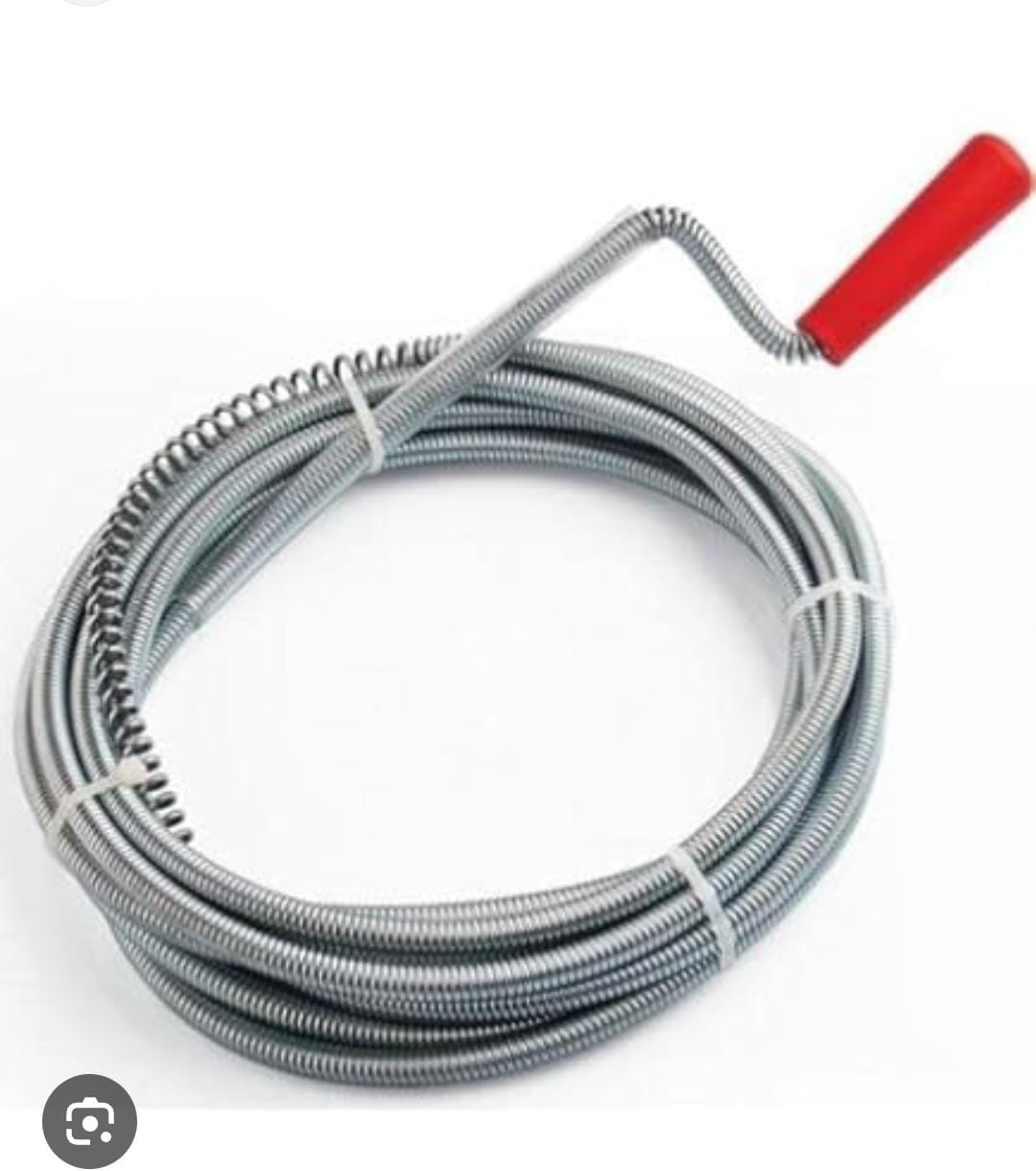 LAVABO KANAL AÇMA TELİ KALIN 15MT 9MM SUSTA