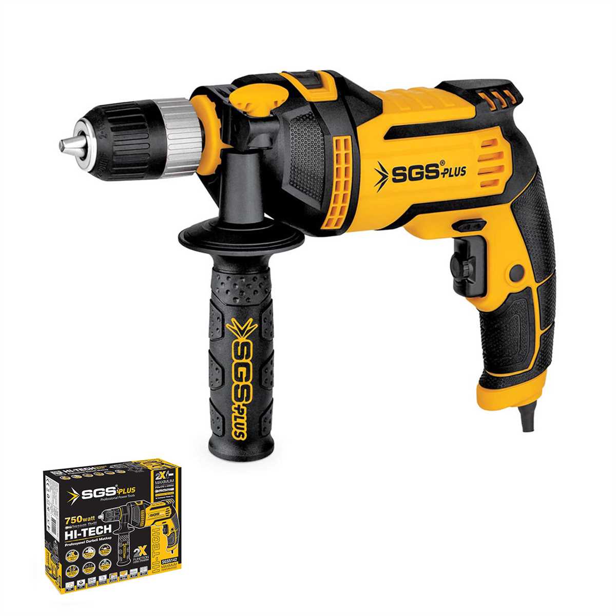 SGS DARBELİ MATKAP 750WATT SGS5142