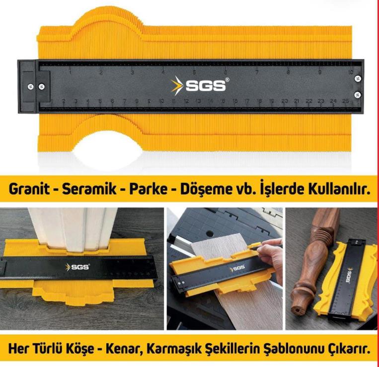 ŞABLON CETVELİ SGS980