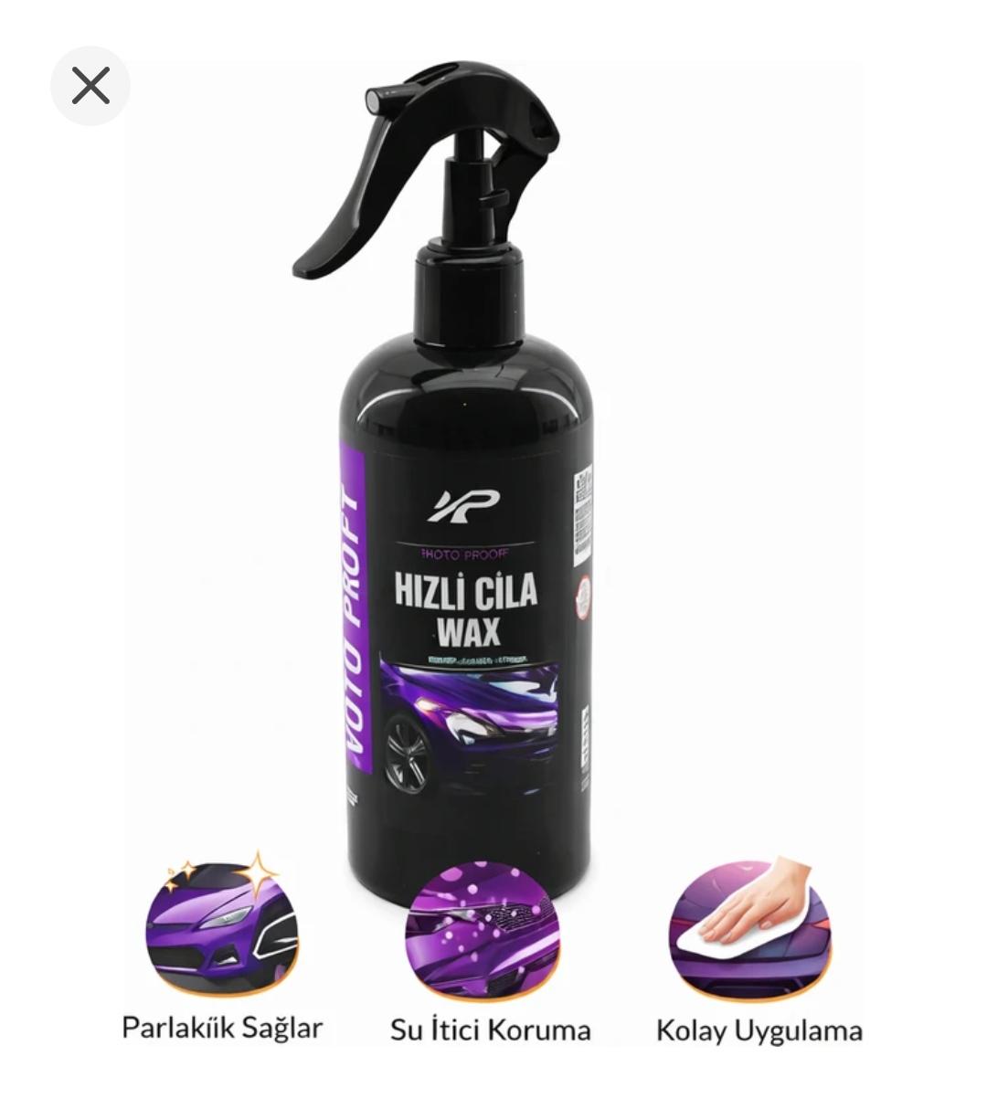 OTO HIZLI CİLA WAX SPREY 400ML