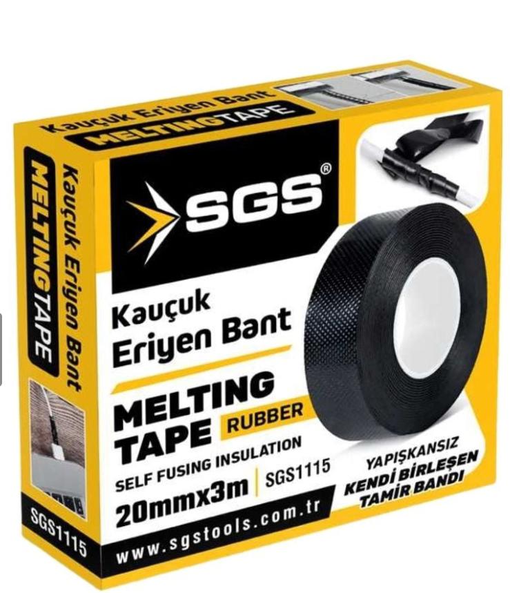 KAUÇUK ERİYEN BANT 20MM 3MT SGS1115